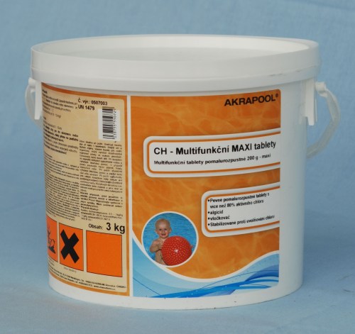 CHlorové Multifunkční tablety maxi 5kg